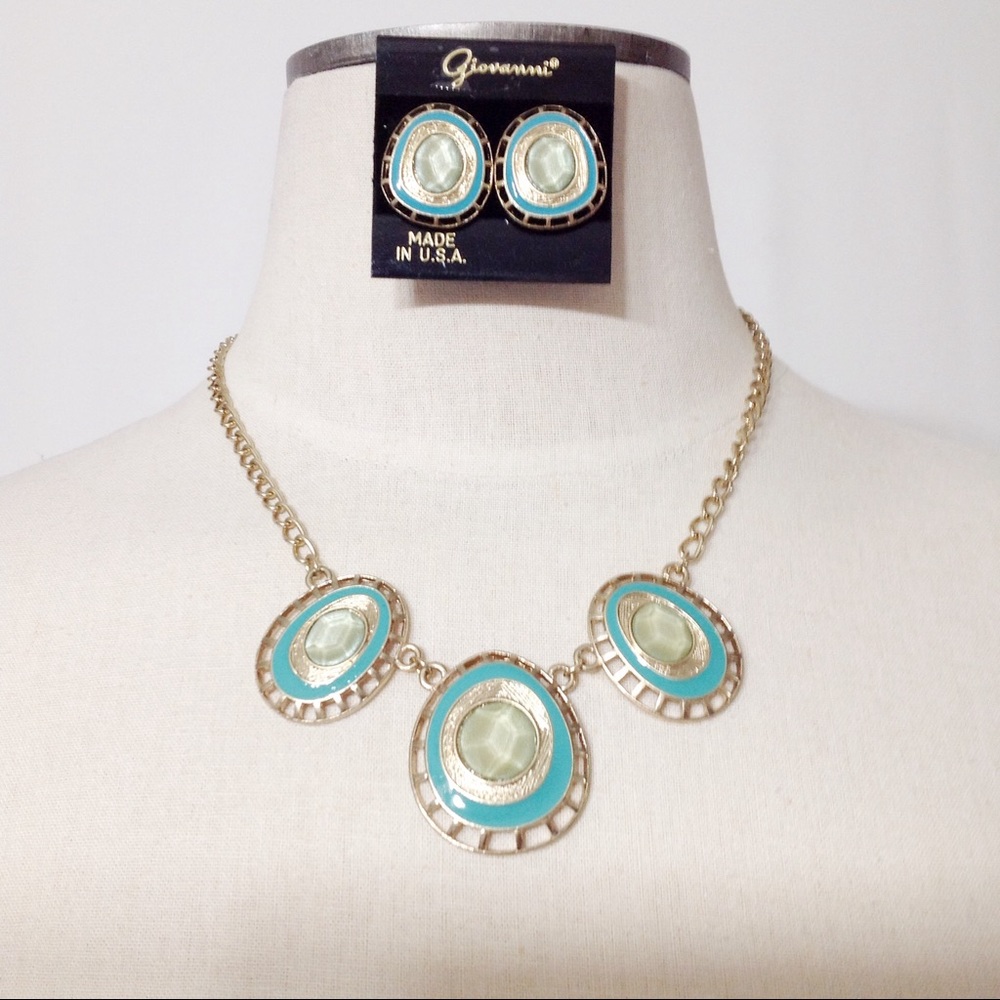 Necklace And Earring Set